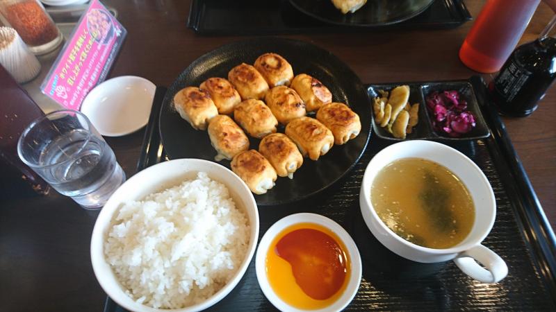 桜見ツーリング おまけ ホワイト餃子